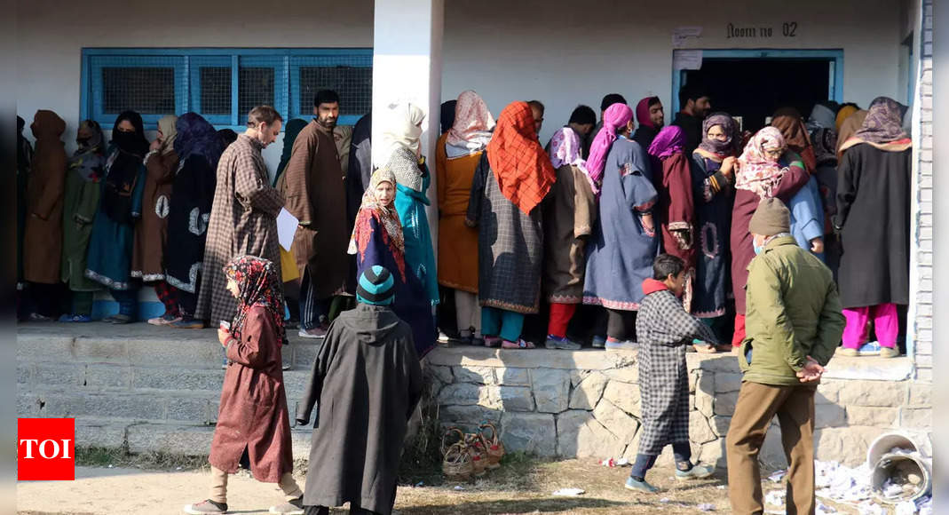 ‘Addition of 25 lakh new voters will mainly cover existing residents’: J&K admin clarifies amid electoral roll row | India News – Times of India
