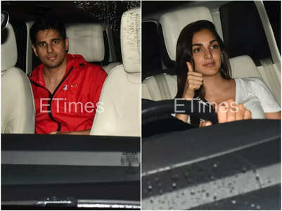 Pics: Sidharth-Kiara get snapped in the city