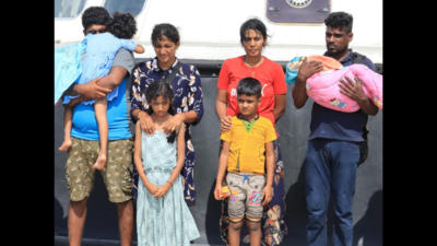 Economic crisis: 8 Sri Lankans arrive at Rameswaram