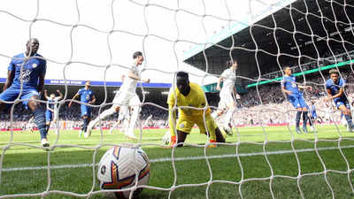 Premier League: Edouard Mendy howler sends Chelsea crashing to Leeds defeat