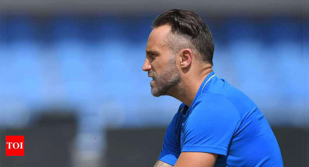 CSA T20 League: Faf du Plessis’ experience will be invaluable, says CSK-owned franchise | Cricket News – Times of India