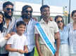 
Dhanush and Aishwarya unite for the first time post-separation for their son Yaatra
