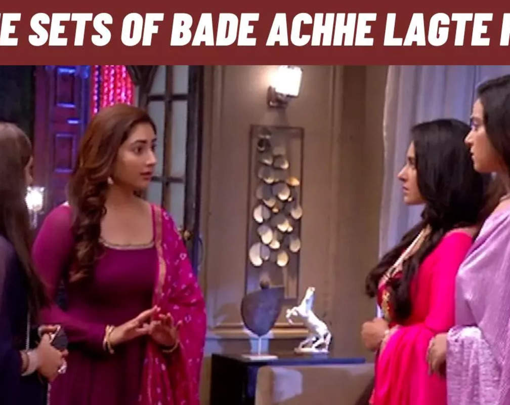 
Bade Achhe Lagte Hain 2 on the sets: Nandini doesn't want Priya and the kid in Ram's life
