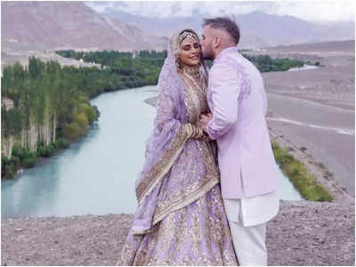 Hairstylist and make-up artist Florian Hurel keeps his promise to wife Rii; ties the knot again in Ladakh