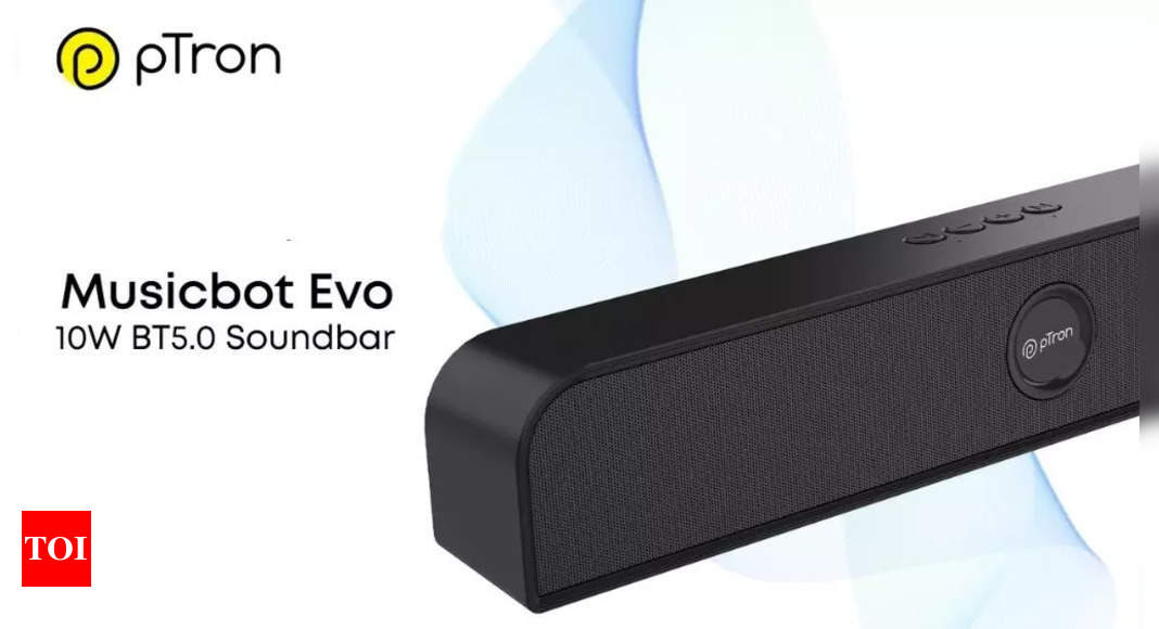 Ptron launches ‘Musicbot Evo’ Soundbar at Rs 999