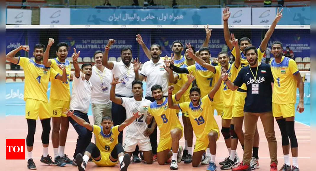 Indian men’s volleyball team wins bronze in Asian U-18 Championship | More sports News
