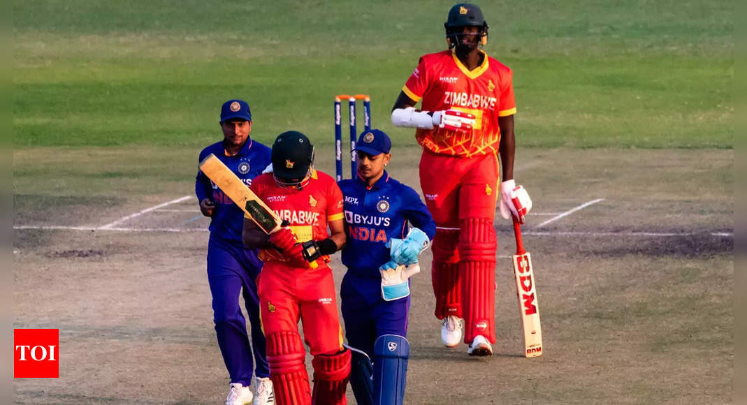 India vs Zimbabwe Highlights, 3rd ODI: Sikandar Raza’s gutsy ton goes in vain as India complete series sweep | Cricket News – Times of India