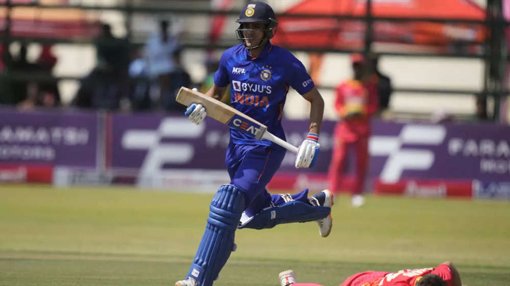 Gill guides India after slow start
