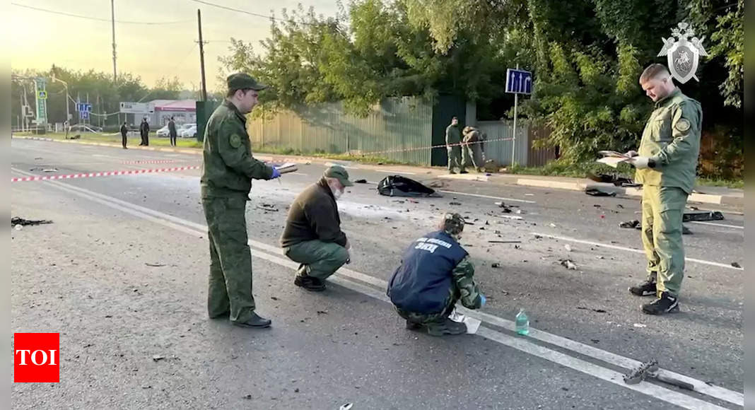 Russia accuses Ukraine of killing nationalist’s daughter in car bombing