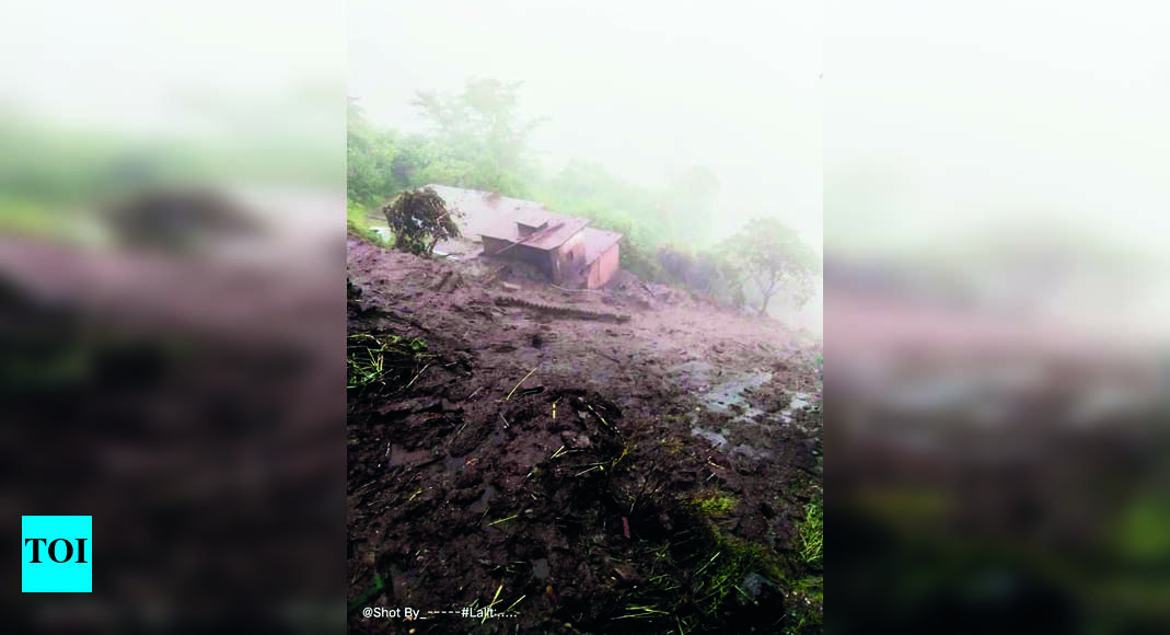 Mandi: Many Villages In Mandi Face Landslide Threat, Alert Sounded ...