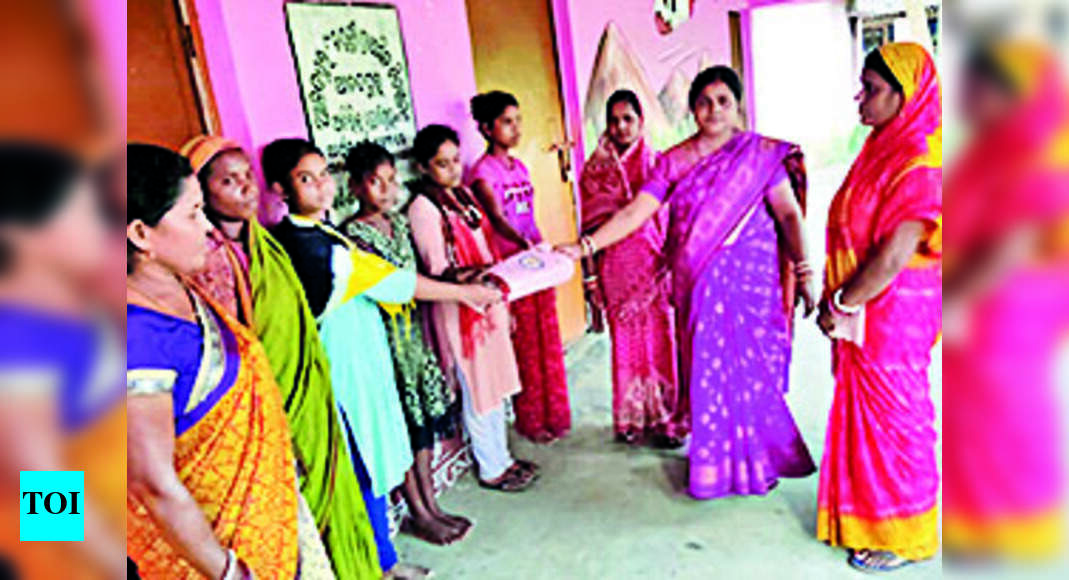 Govt Govt Distributes Sanitary Napkins Bhubaneswar News Times of India