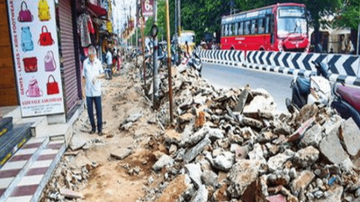 Non-motorised corridor work begins in Coimbatore