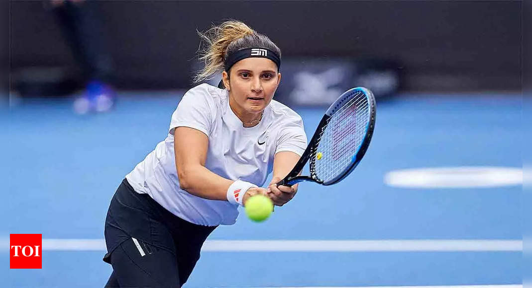 Sania Mirza pulls out of US Open with tendon injury | Tennis News – Times of India