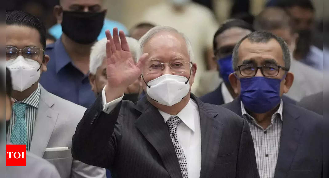 Malaysia’s top court upholds 12-year jail sentence for Najib as ex-PM loses final appeal – Times of India