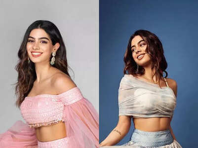 Best lehenga looks of Khushi Kapoor