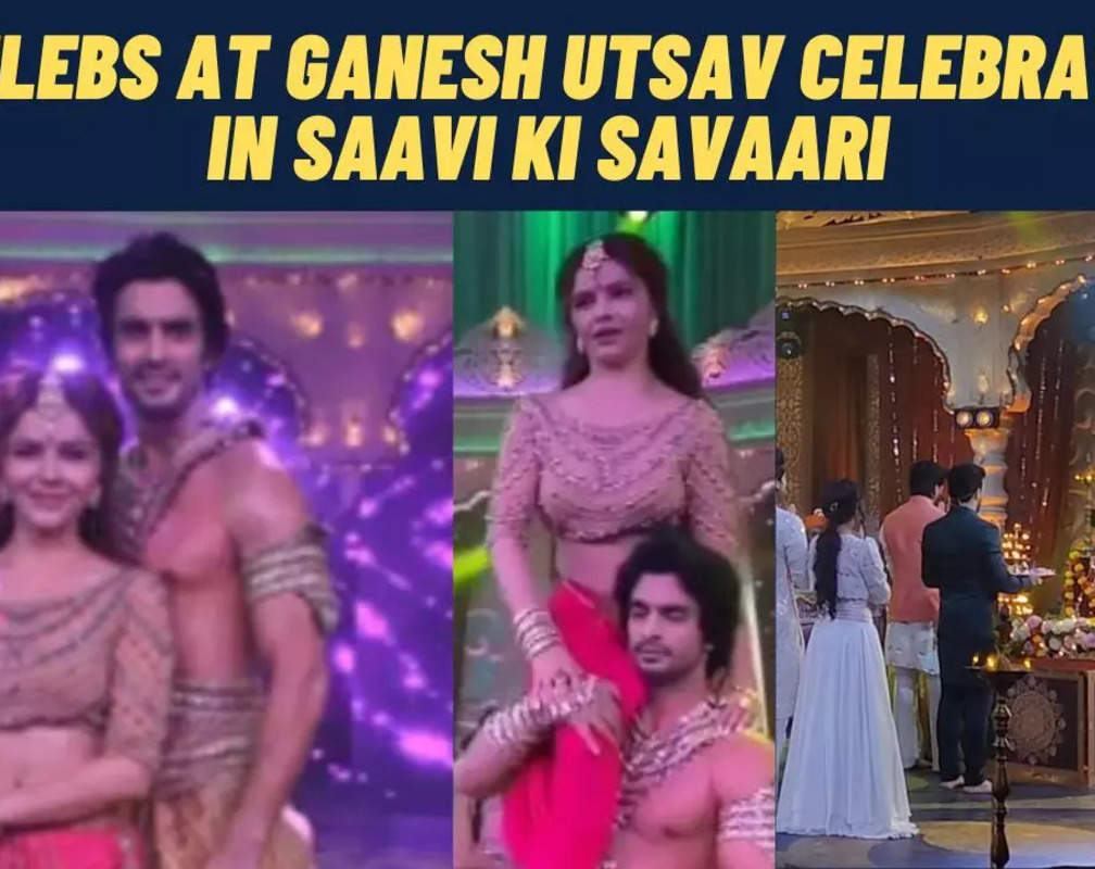 
Watch Rubina Dilaik, Gashmeer Mahajani and other celebs perform at Saavi Ki Savaari’s Ganesh Utsav

