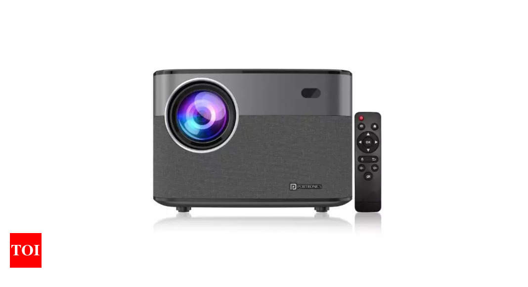 Portronics launches ‘BEEM 300’ Wi-Fi multimedia LED projector – Times of India