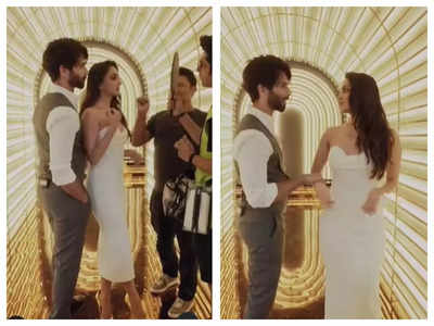 Shahid Kapoor pulls off 'Kabir Singh' act on the sets of Koffee With Karan 7 with Kiara Advani and it is sure to leave you in splits – WATCH video