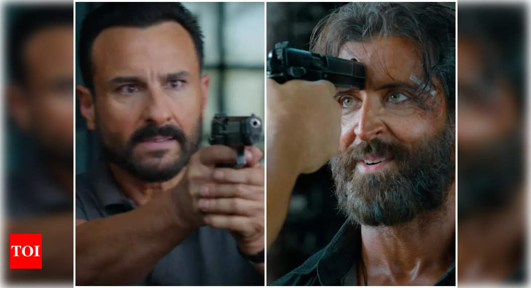 Vikram Vedha Teaser Hrithik Roshan And Saif Ali Khan Have The Ultimate Face Off In The World Of 