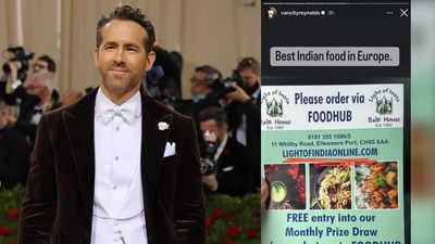 Deadpool star Ryan Reynolds praises Indian eatery, says it serves best Indian food