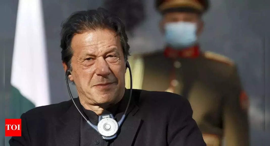 Pakistan Tehreek-i-Insaf challenges PEMRA decision to ban live speeches of former PM Imran Khan – Times of India