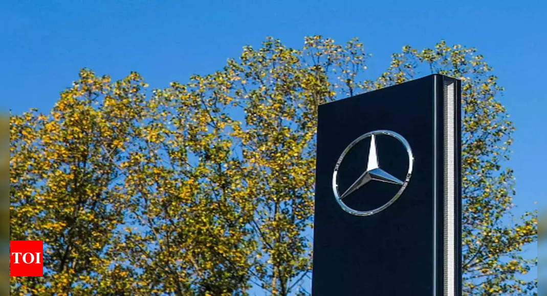 Mercedes drives in India’s most expensive electric car at Rs 2.45 crore – Times of India