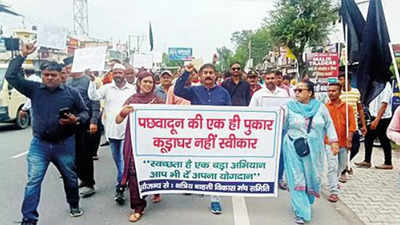 Protest intensifies at Shishambada waste plant