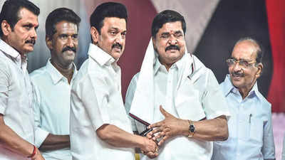 Tamil Nadu: AIADMK, DMDK, BJP cadres jump ship, join DMK