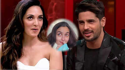 Koffee with Karan 7: Kiara Advani finally opens up about her relationship with Sidharth Malhotra, says 'I'd really love Alia Bhatt to be in my bride squad'