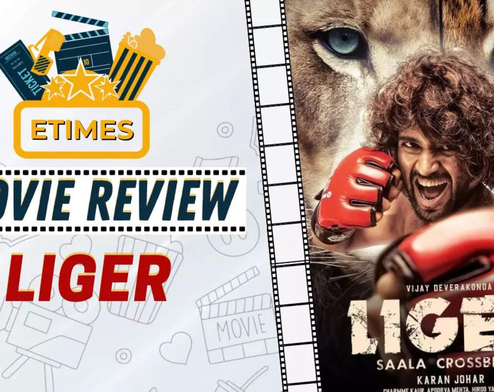 
ETimes Movie Review, 'Liger': Vijay Devarakonda's brawny body is the only eye-catcher in this sports drama
