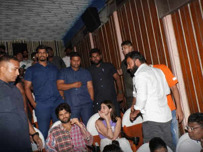 'Liger': Vijay Deverakonda, Ananya Panday visit a theatre in Hyderabad to witness audience's reaction