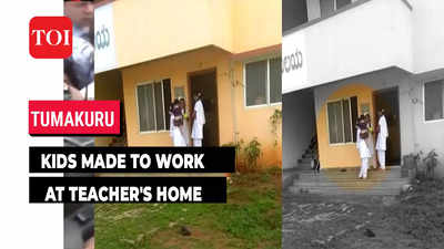 Karnataka: Teacher forces students to babysit at her home
