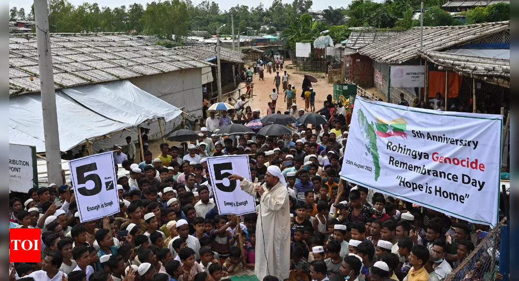 Myanmar Rohingya, five years on, want to leave Bangladesh camps and go home with justice – Times of India