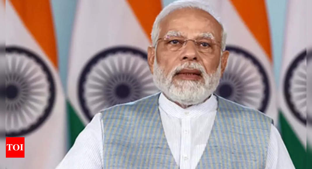 Rs 38,000 crore construction workers cess not utilised yet: PM Modi | India News – Times of India