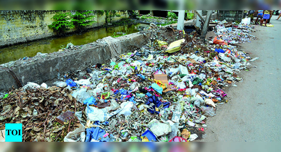 Now, A Bridge Full Of Garbage | Madurai News - Times of India