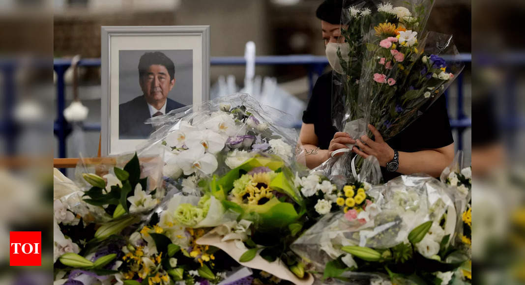 Japan to spend $1.8 million on Shinzo Abe’s funeral despite opposition – Times of India