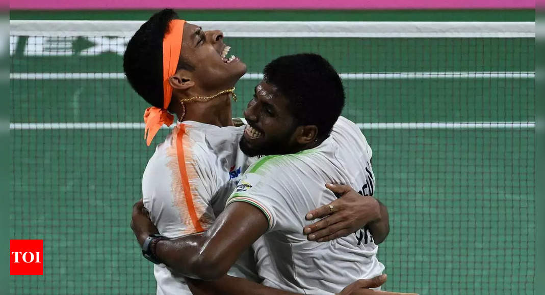 Satwiksairaj Reddy-Chirag Shetty claim India’s first men’s doubles medal at World Championships | Badminton News – Times of India