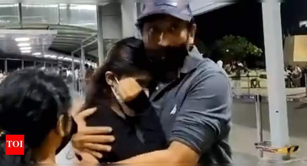 Sreenu Vaitla turns emotional as daughter heads to The US