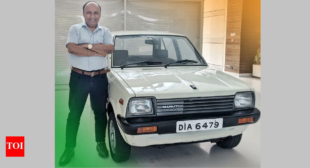Maruti 800 Modified India's first Maruti 800 restored to full glory! Finds home at Maruti