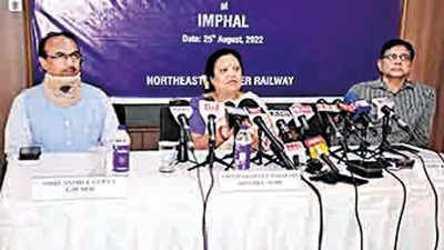 Imphal-Jiribam Railway project on right track, says minister Darshana Vikram Jardosh
