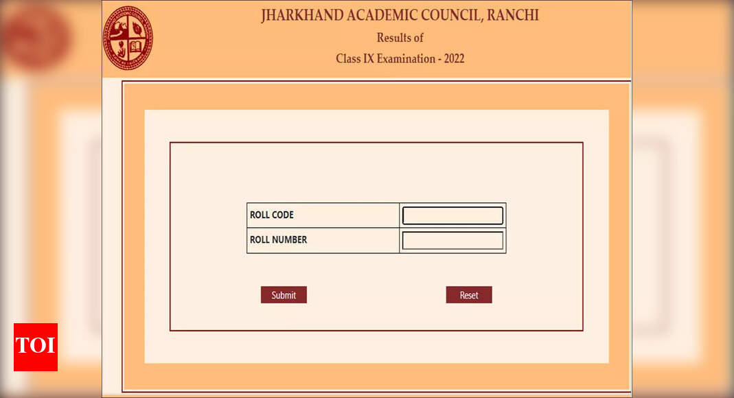 JAC Result Jharkhand JAC Class 9 result 2022 declared at jacresults
