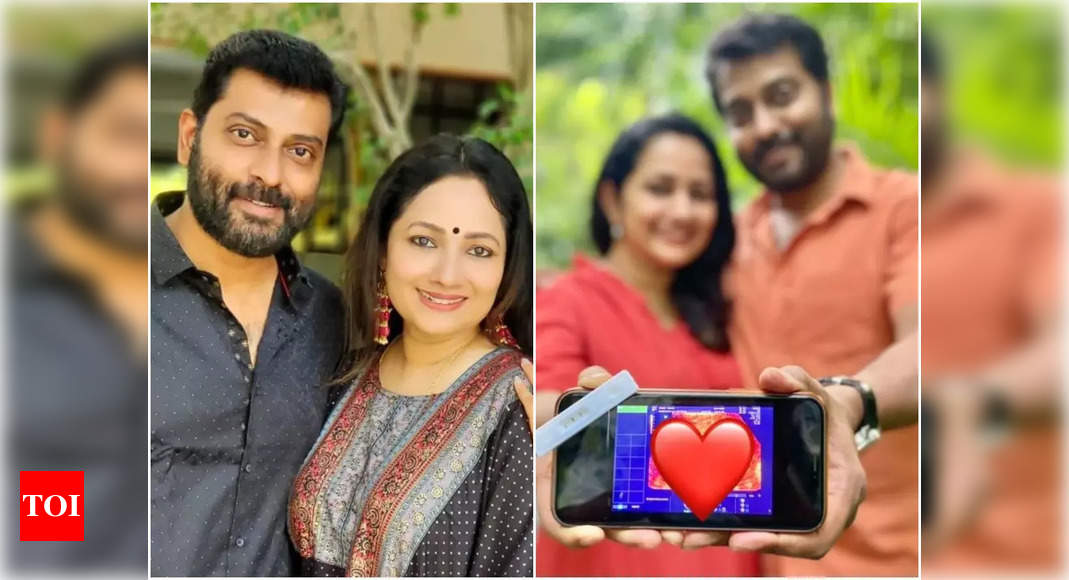 Narain and his wife Manju are expecting their second child! | Malayalam ...