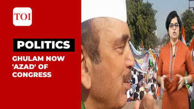 Ghulam Nabi Azad cuts ties with Congress with scathing letter attacking Rahul Gandhi