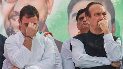 Ghulam Nabi Azad cuts ties with Congress with scathing letter attacking Rahul Gandhi
