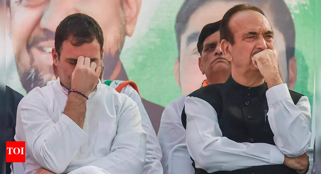 Rahul: Ghulam Nabi Azad quits Congress, says immature Rahul has ...