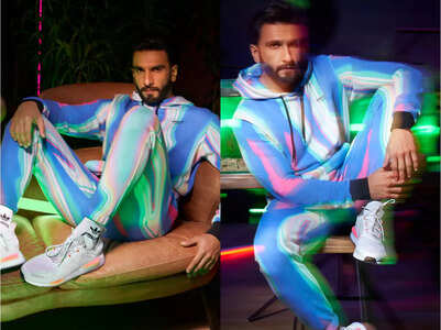 Ranveer Singh pays homage to iconic sneakers