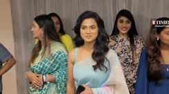 Ramya Pandian at the inauguration of a fashion exhibition
