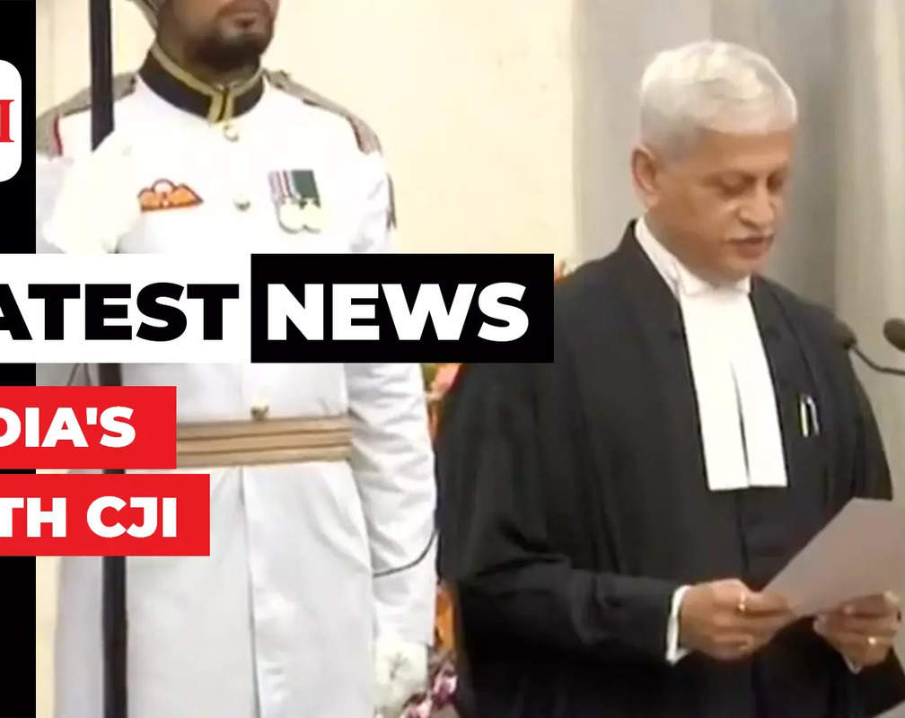 
Justice UU Lalit takes oath as 49th Chief Justice of India
