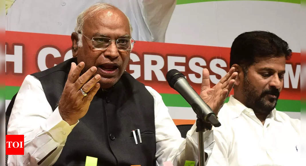 HW News English on X: Congress Chief Mallikarjun Kharge Slammed