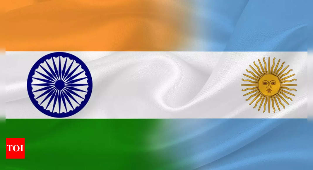 India, Argentina reaffirm commitment to deepen and diversify bilateral cooperation | India News – Times of India